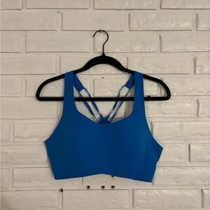 Vibrant Blue Sports Bra for Women